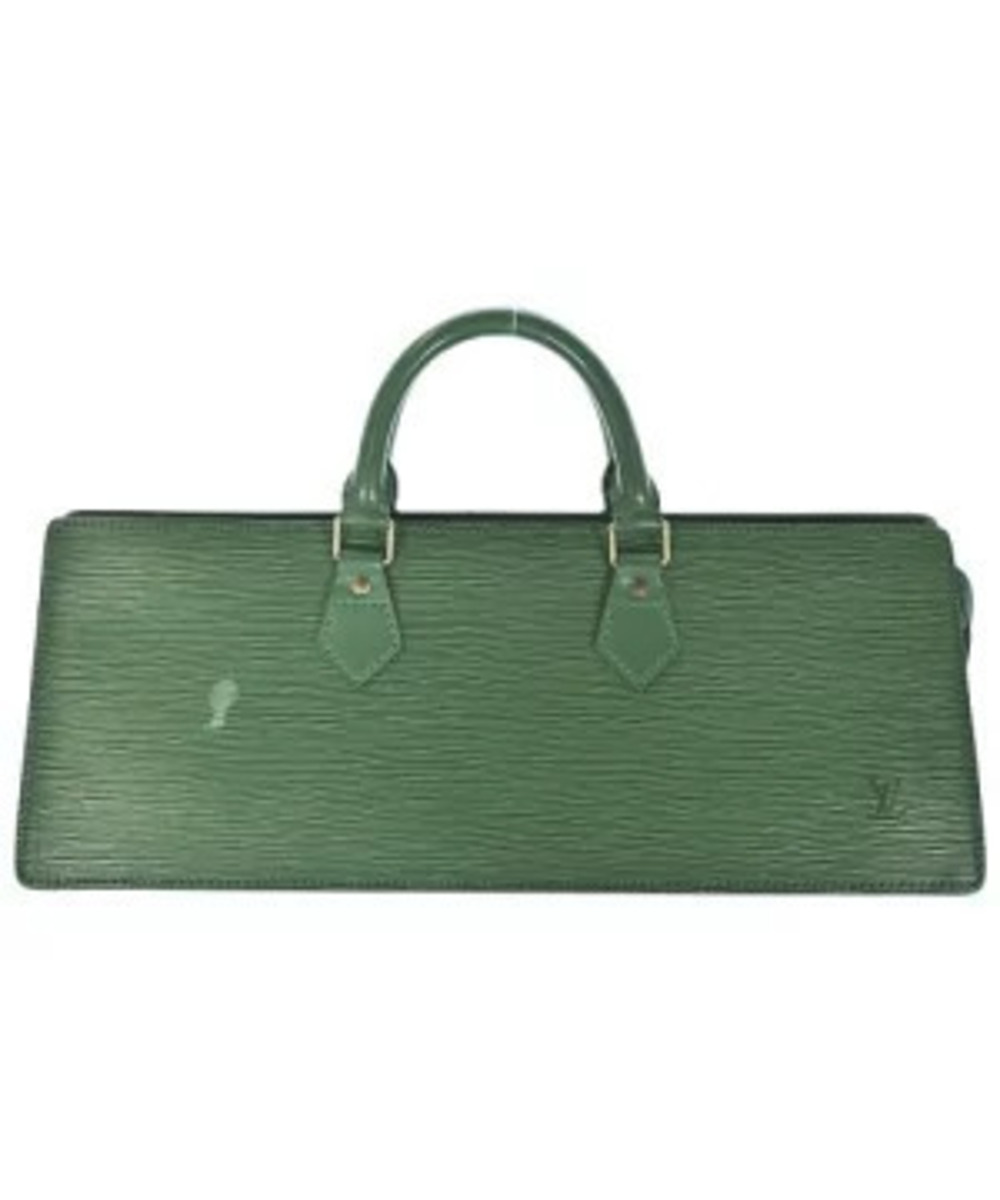 Louis Vuitton Borneo Green Epi Leather Sac Triangle Bag